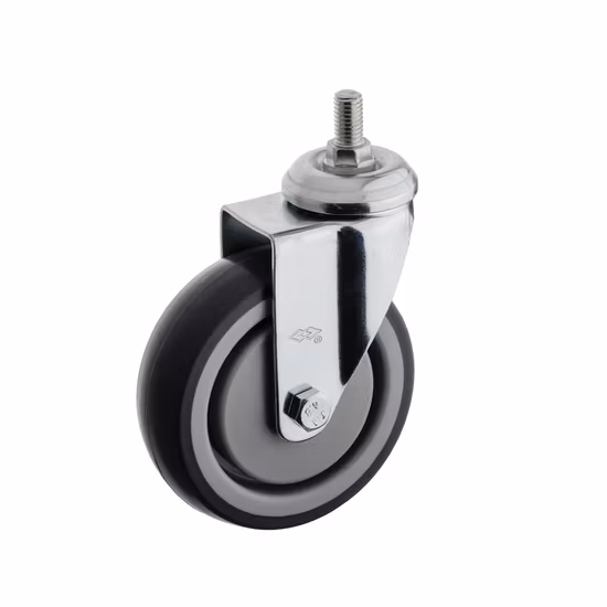 4inch TPR Swivel Screw Instrumental Castor