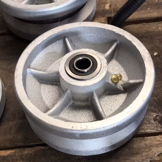 Grooved Track Wheel Caster From Sliding Door Track Roller for Sliding Gate Guide Roller Sliding Gate Wheel