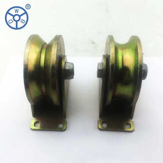 Grooved Track Wheel Caster From Sliding Door Track Roller for Sliding Gate Guide Roller Sliding Gate Wheel