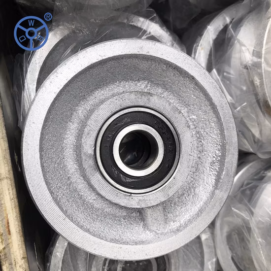 Grooved Track Wheel Caster From Sliding Door Track Roller for Sliding Gate Guide Roller Sliding Gate Wheel